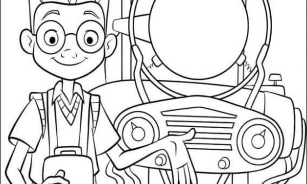 Coloring pages: Meet the Robinsons