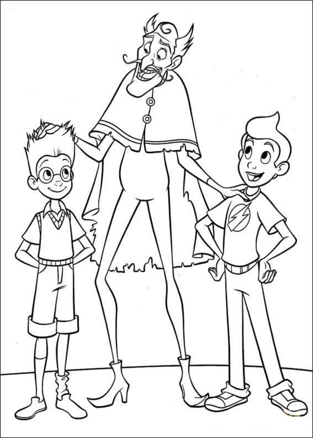 Coloring pages: Meet the Robinsons