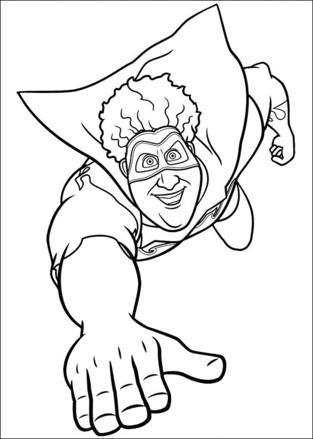 Coloring pages: Megamind