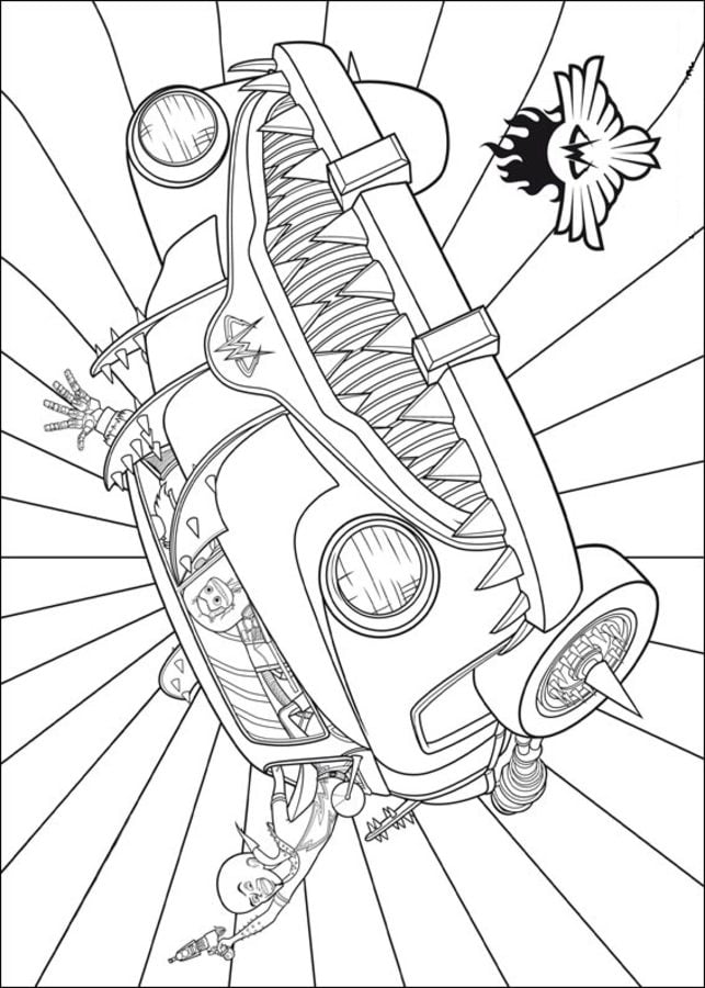 Coloring pages: Coloring pages: Megamind, printable for kids & adults, free