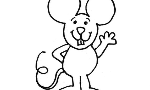 Coloring pages: Mice