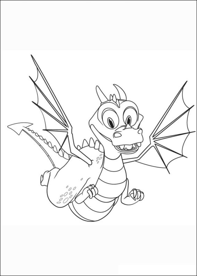 Coloring pages: Mike the Knight