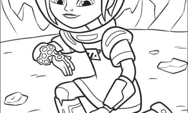 Coloring pages: Miles from Tomorrowland