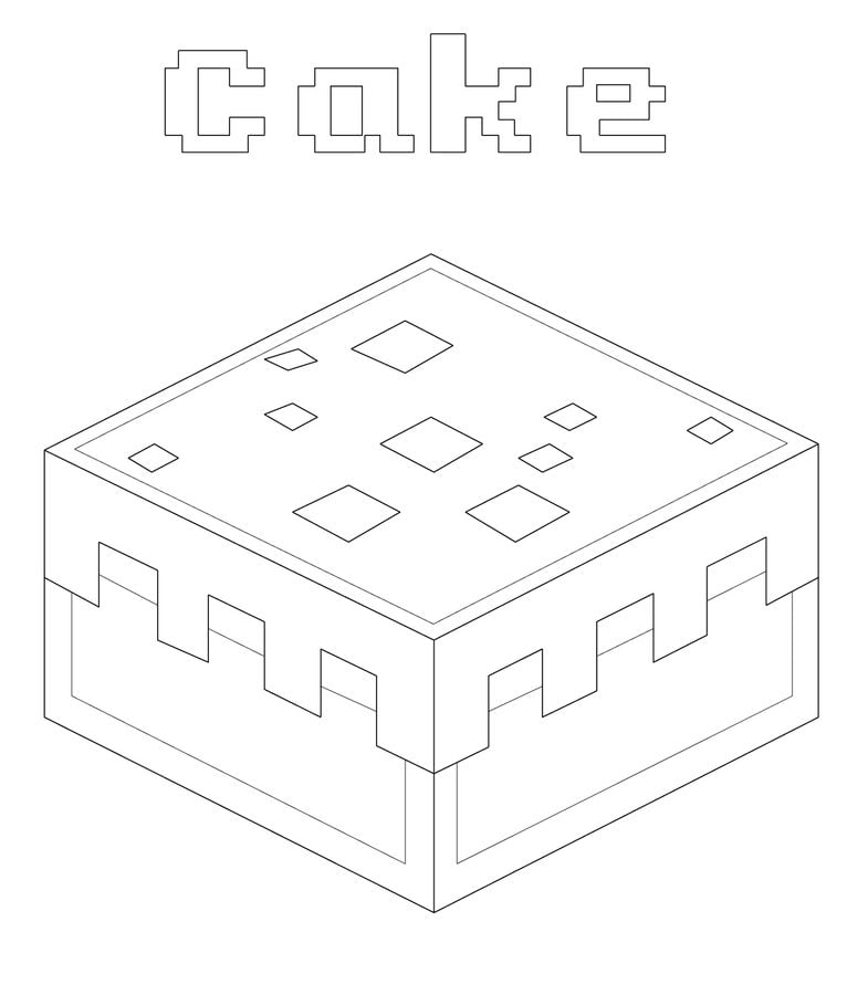 Dibujos para colorear: Minecraft