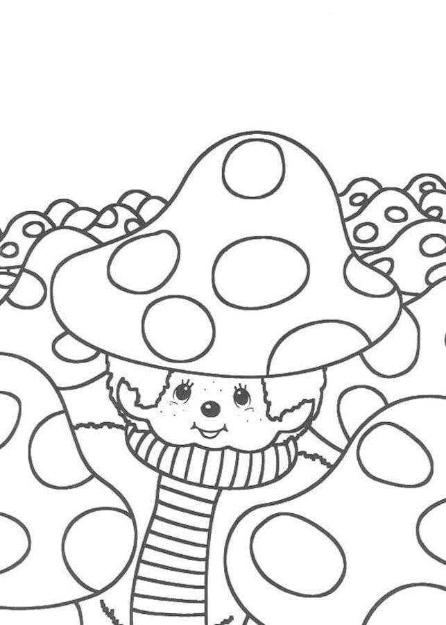 Coloring pages: Monchhichi 3