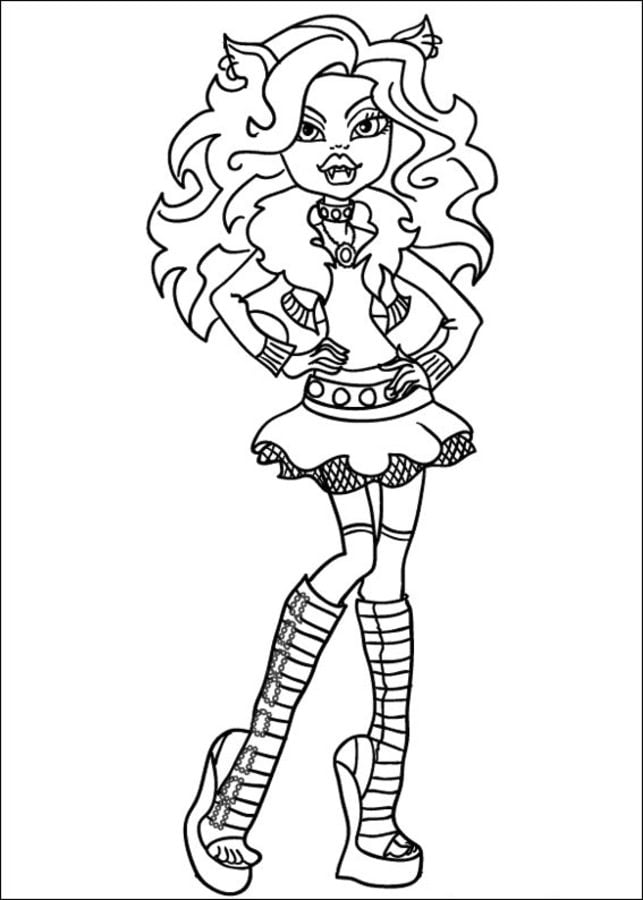 Coloriages: Monster High