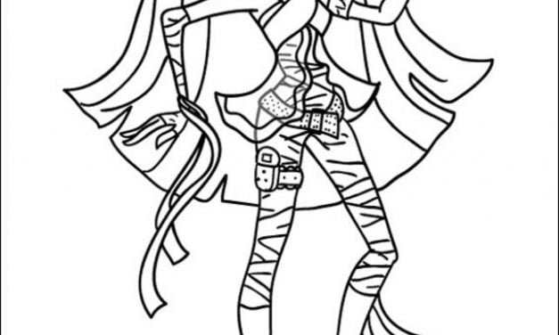 Coloring pages: Monster High