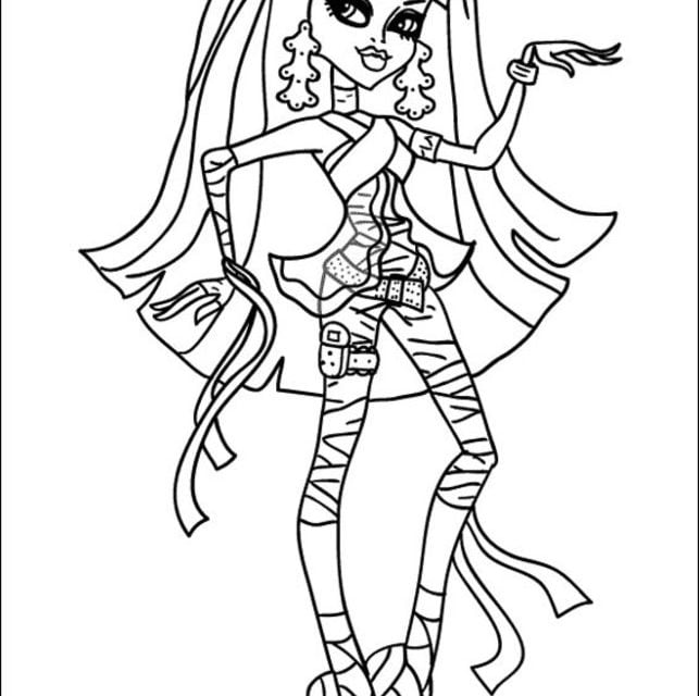 Coloring pages: Monster High