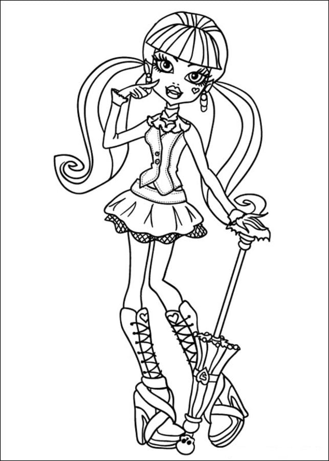 Coloriages: Monster High