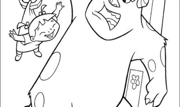 Coloring pages: Monsters, Inc