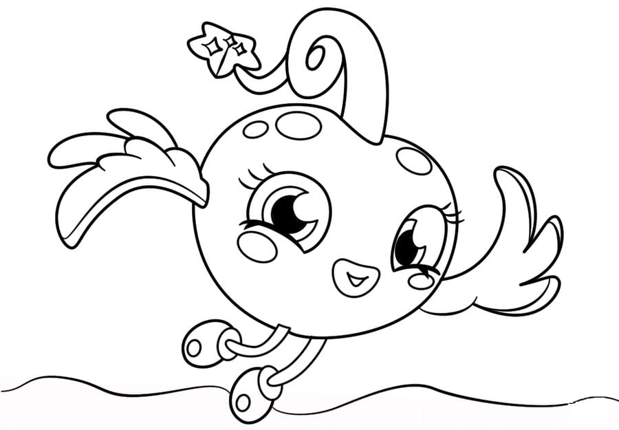 Coloring pages: Moshi monsters 7