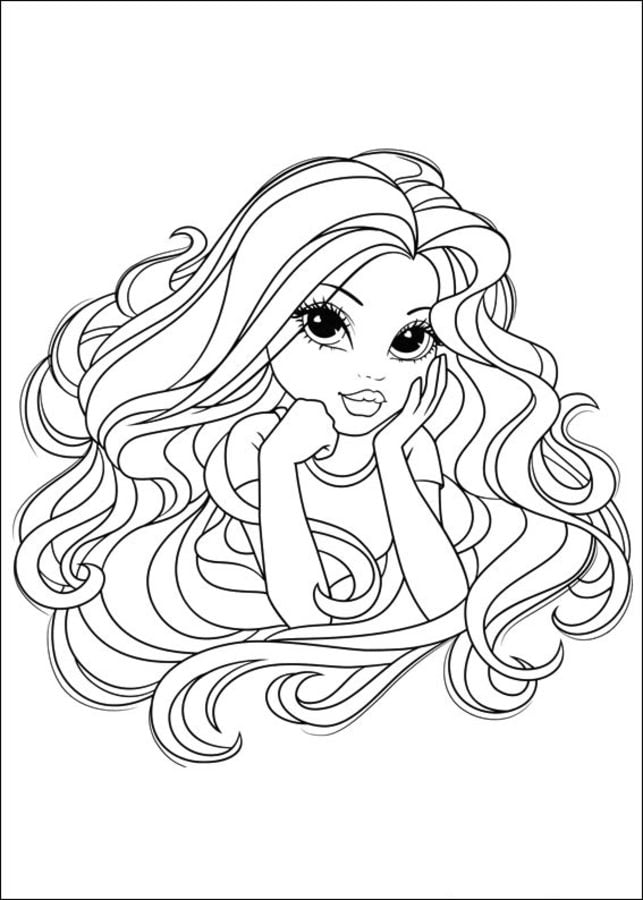 Coloring pages: Moxie Girlz 4