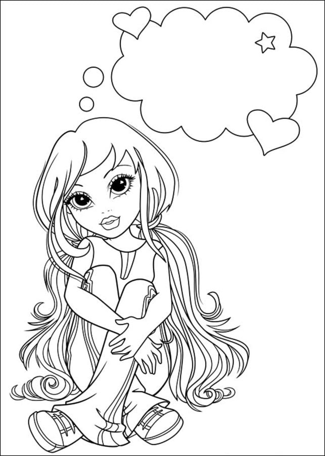 Coloring pages: Moxie Girlz 6