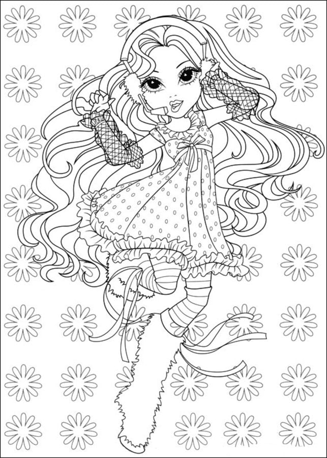 Coloring pages: Moxie Girlz 9