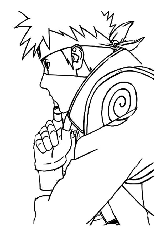 Dibujos para colorear: Naruto