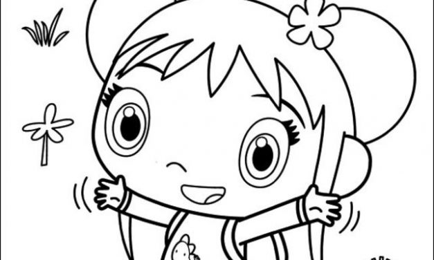 Coloring pages: Ni Hao Kai Lan