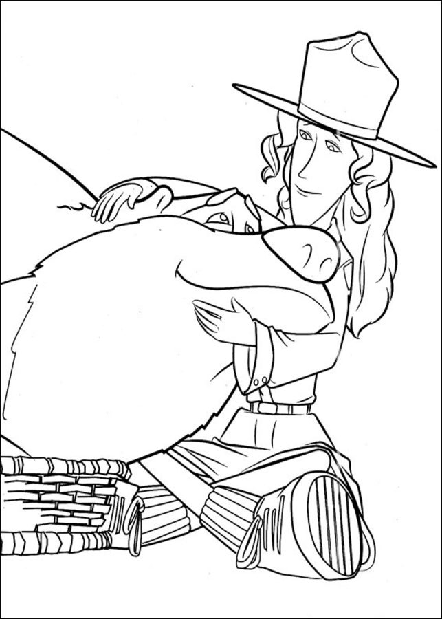 Coloring pages: Open Season