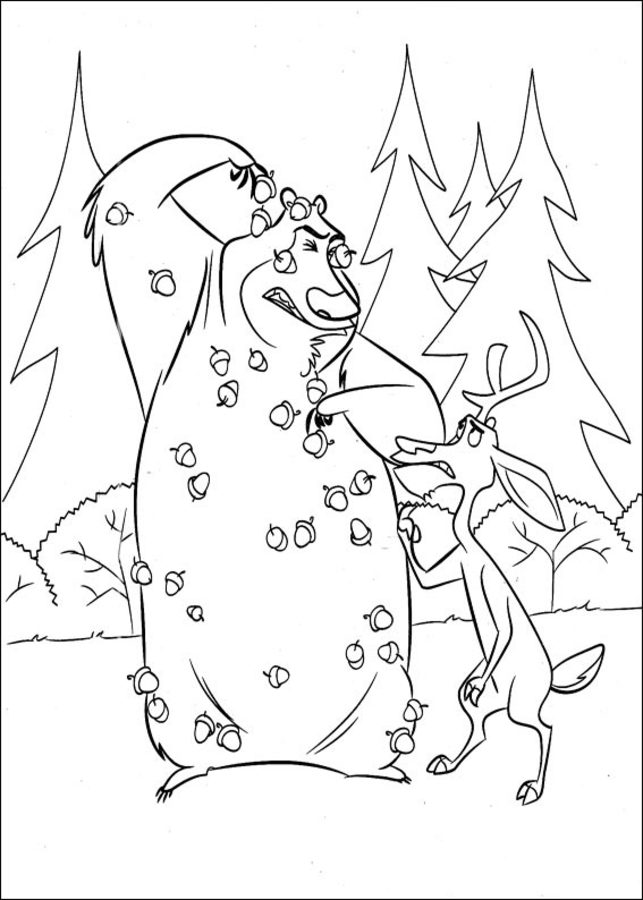 Coloring pages: Open Season