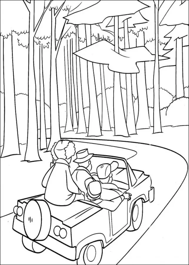 Coloriages: Les Rebelles de la forêt 4