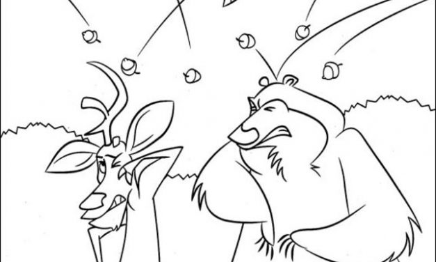 Dibujos para colorear: Open Season