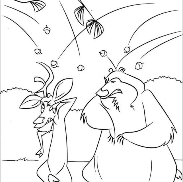 Coloriages: Les Rebelles de la forêt