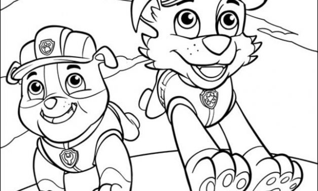 Coloring pages: PAW Patrol