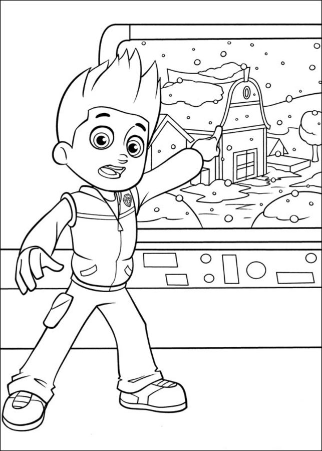 Coloring pages: PAW Patrol 2
