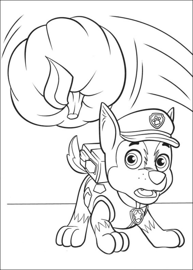 Coloring pages: PAW Patrol 7