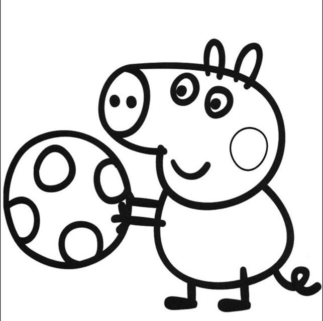 Coloring pages: Peppa Pig