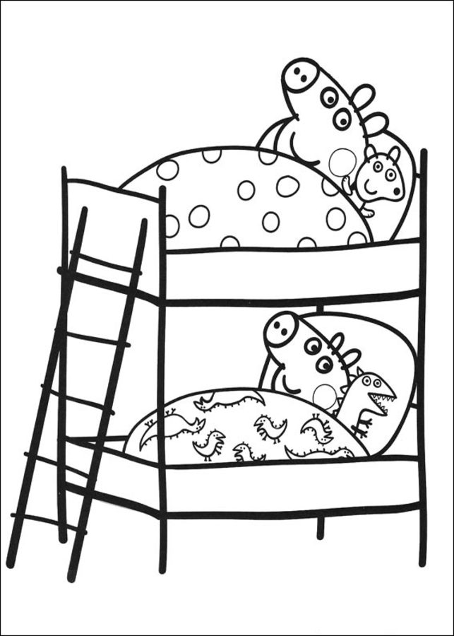 Coloring pages: Peppa Pig