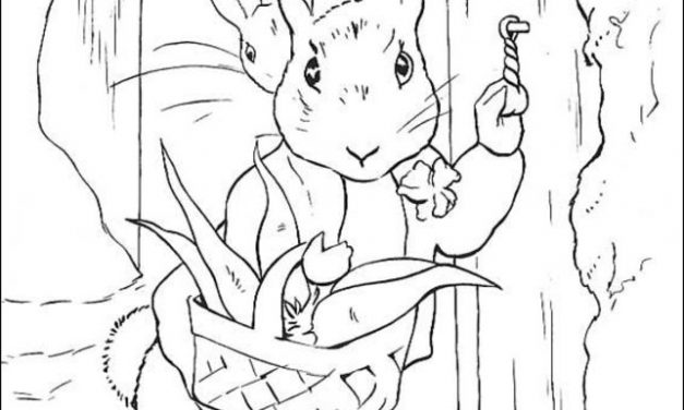 Dibujos para colorear: Peter Rabbit