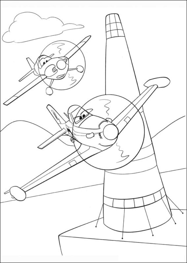 Coloring pages: Planes: Fire & Rescue 5