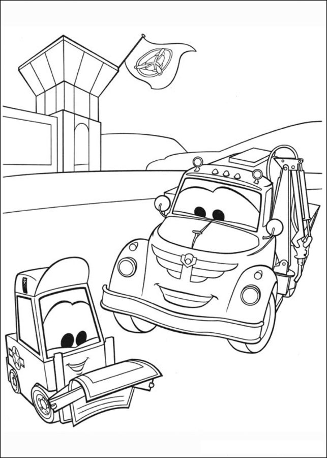 Coloring pages: Planes: Fire & Rescue 6