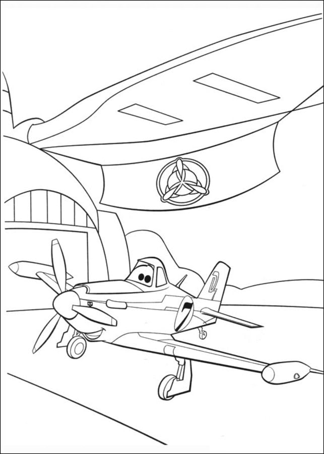 Disegni da colorare: Planes 2 - Missione antincendio