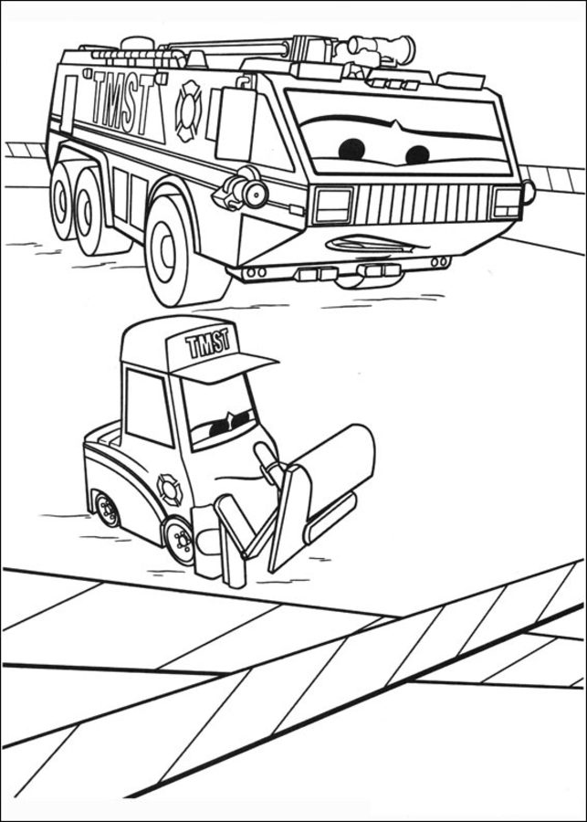 Coloring pages: Planes: Fire & Rescue 8