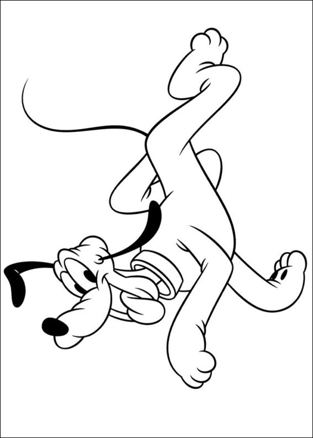 Coloring pages: Pluto 5