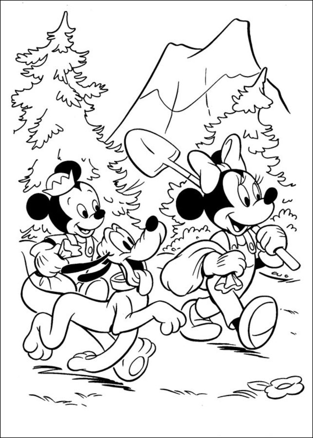 Coloring pages: Pluto 8