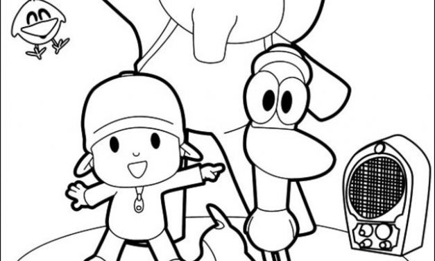 Coloring pages: Pocoyo