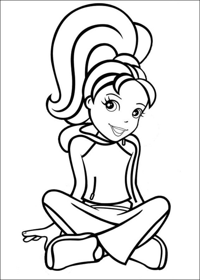 Coloring pages: Polly Pocket 5