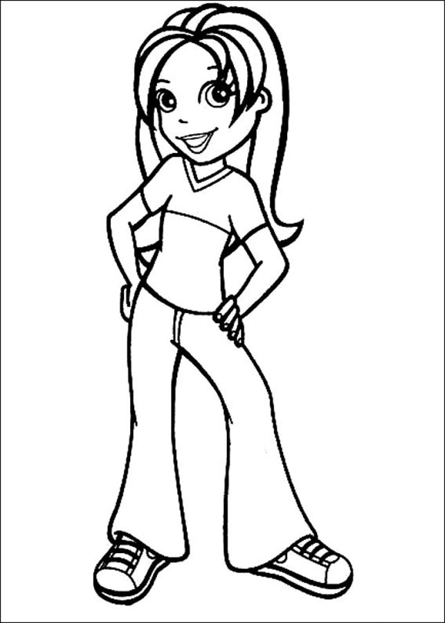 Coloring pages: Polly Pocket 7