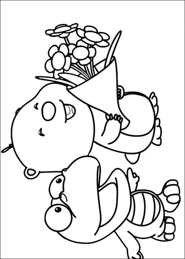 Coloring pages: Pororo the Little Penguin 6
