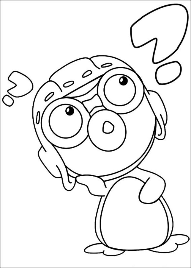 Coloring pages: Pororo the Little Penguin 7