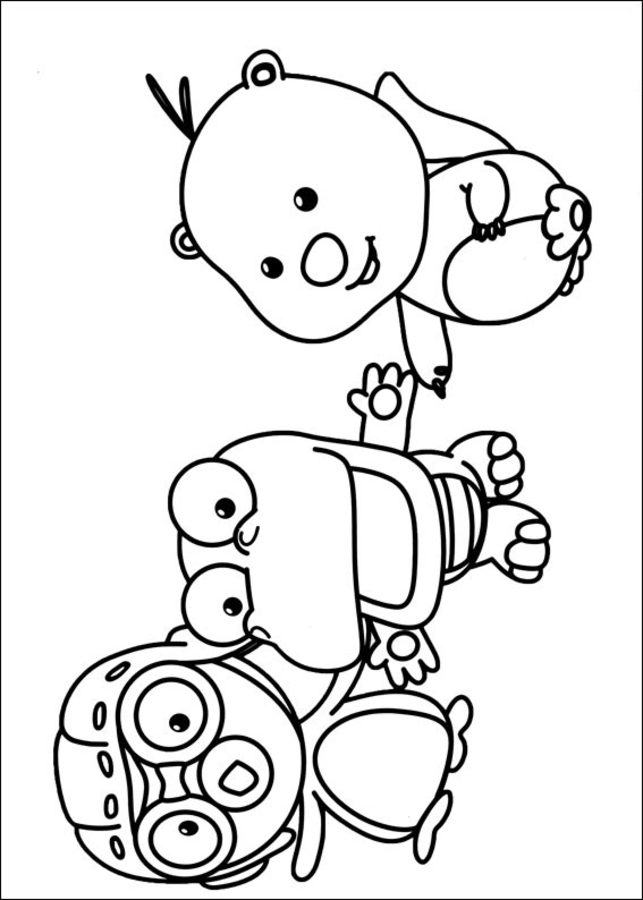 Coloring pages: Pororo the Little Penguin 9