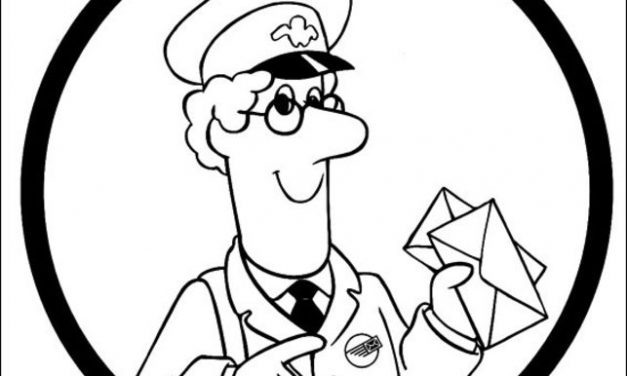 Coloring pages: Postman Pat