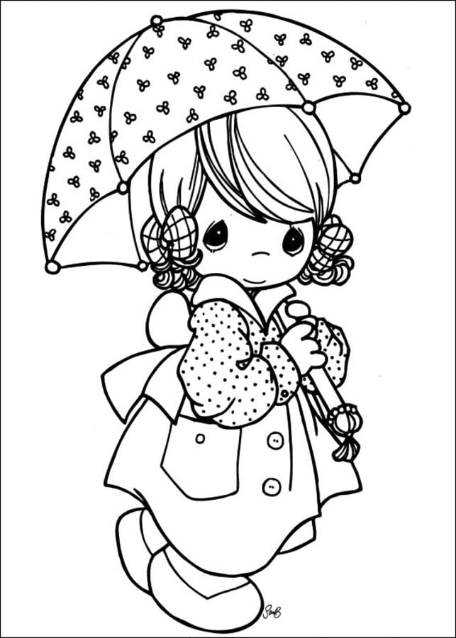 Precious Moments Coloring Pages For Kids