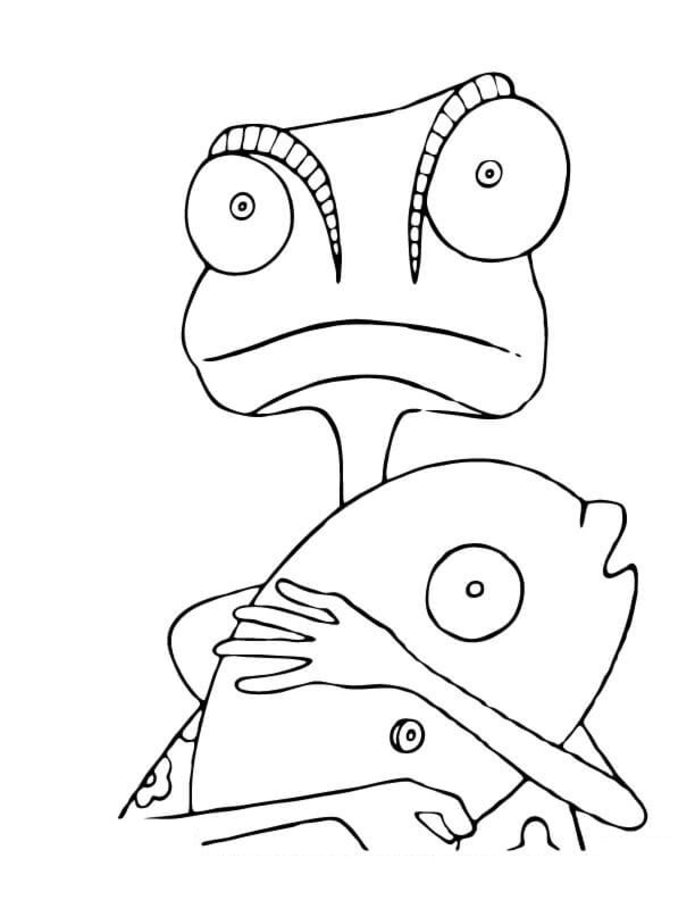 Coloring pages: Rango
