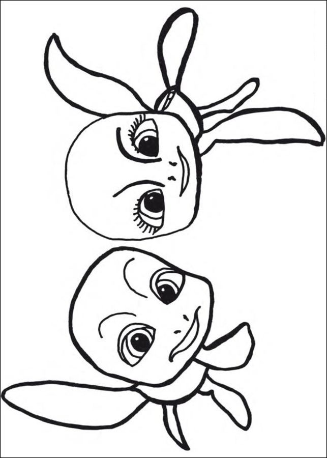 Coloring pages: A Turtle's Tale 1