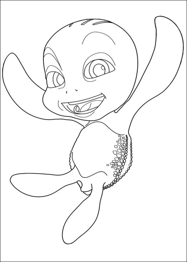 Coloring pages: A Turtle's Tale 3