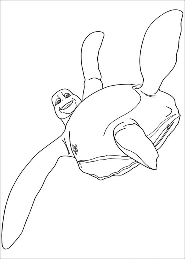Coloring pages: A Turtle's Tale 6