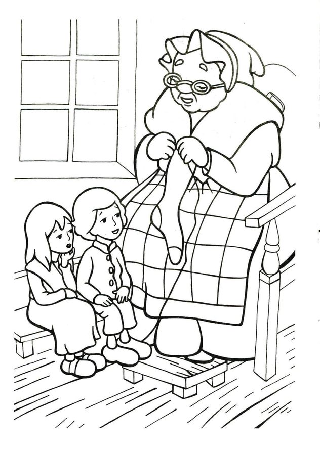 Coloring pages: Snow Queen